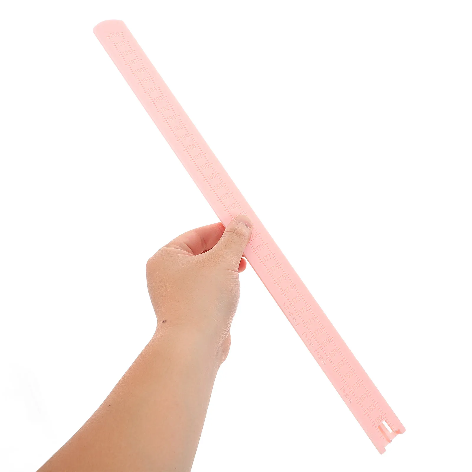 Kids Height Measurement Ruler Plastic Wall Growth Chart Portable Space Saving Child Measuring Tool