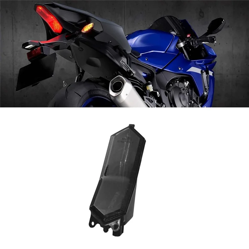 Picture 6: For YZF R1 R6 R7 R9 Motorcycle Accessories LED Tail Brake Light Turn Signal Integrated Assemblies Taillights