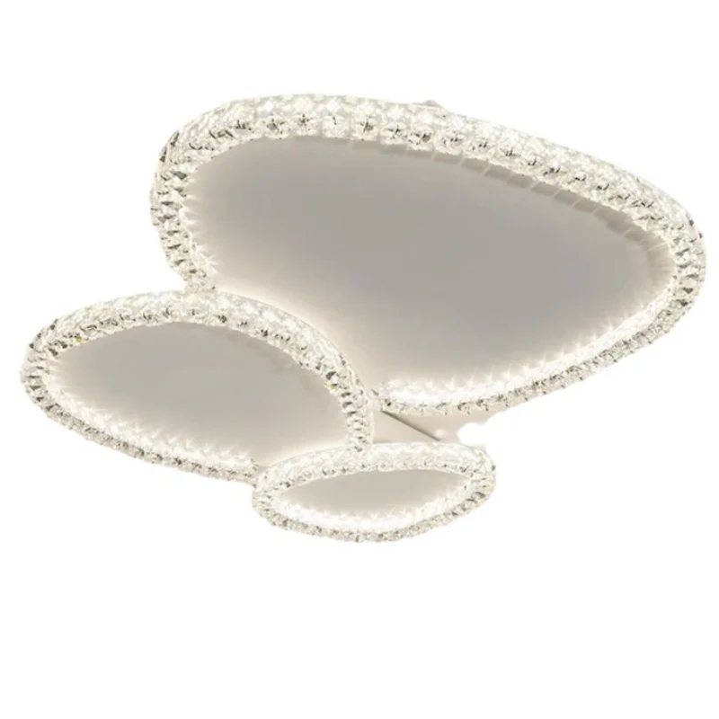 

Modern creative light luxury crystal ceiling lamp simple atmosphere personalized decorative lamp