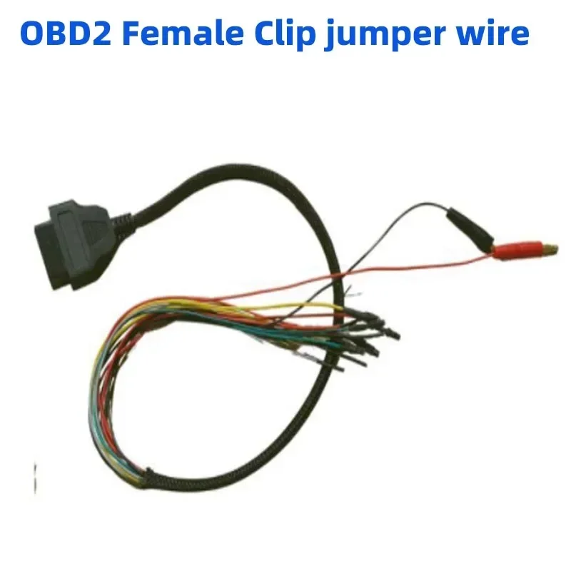 

New! 20Pcs OBD Universal Jumper Connector Plug For Automobile Tester Jumper, Clip Jumper Test Line Set