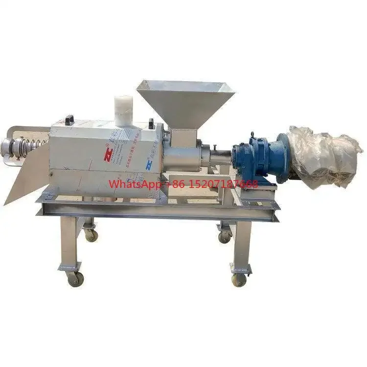 

animal waste chicken cow dung dewatering machine manure dewatering machine solid liquid separator machine