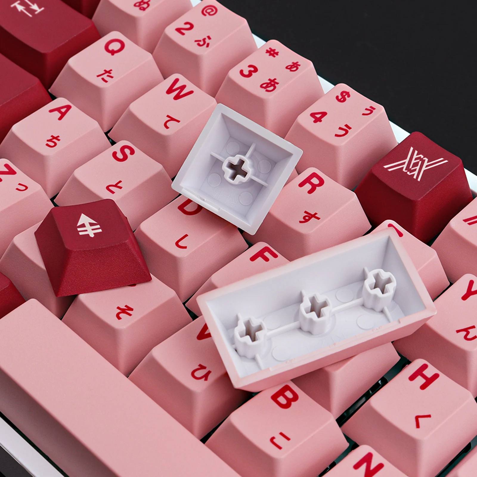 Imagem -05 - Gmk-personalizado Querida Keycaps 129 Chaves Perfil Cereja Dye-sub Teclado Mecânico