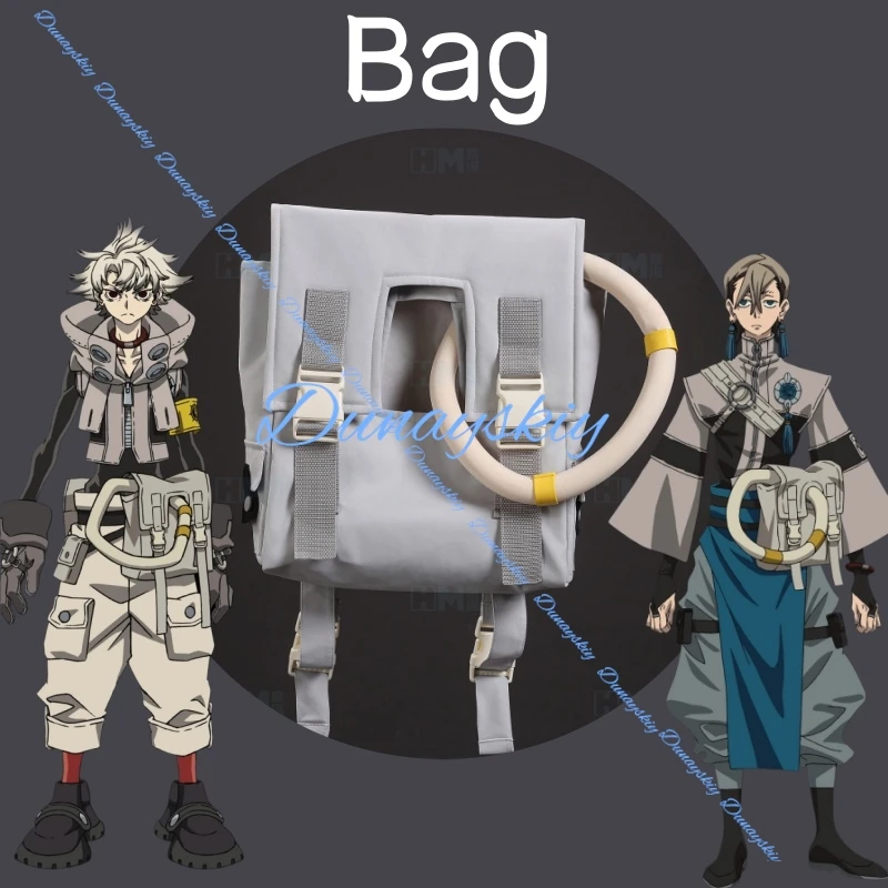 

Anime Gachiakuta Cosplay Bag Prop Costume Zanka Rudo Uniform Set For Women Men Choker Akuta Cleaners Carnival Halloween Party