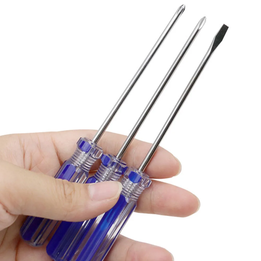 1pcs Precision Screwdriver Carbon Steel Slotted Cross Screwdriver Repair Hand Tool Mini Screwdriver Computer Repair Tools