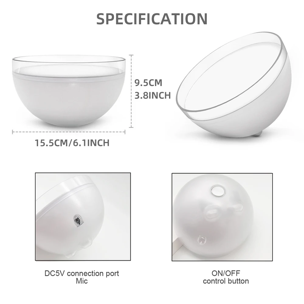 LED Night Light Bluetooth/WIFI Smart Desk Lamp APP Control Music Synchronization RGB Bedroom Theater Game Room Atmosphere Light