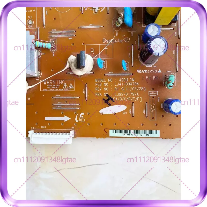 Used For Samsung PS43D450A2 For Changhong 3DTV43858 Y Board + Z Board LJ41-09479A LJ41-09478A