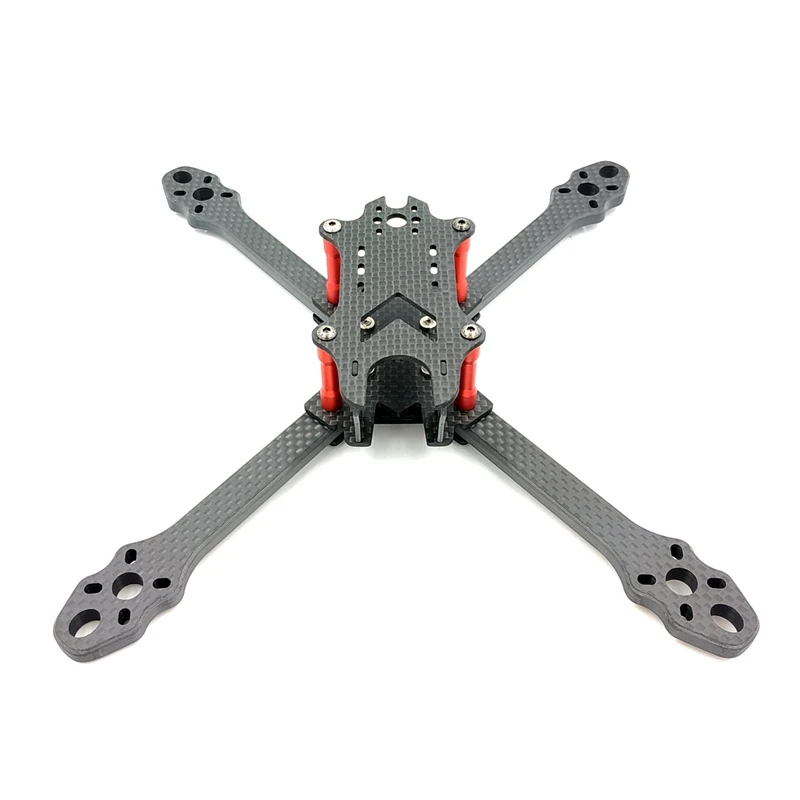 PER Alfarc Raptor 218 MILLIMETRI 6 Millimetri In Fibra di Carbonio 5 Pollici FPV Freestyle Stretch X Quadcopter Kit Telaio RC Drone Supporto 5030 5045 5145 Prop