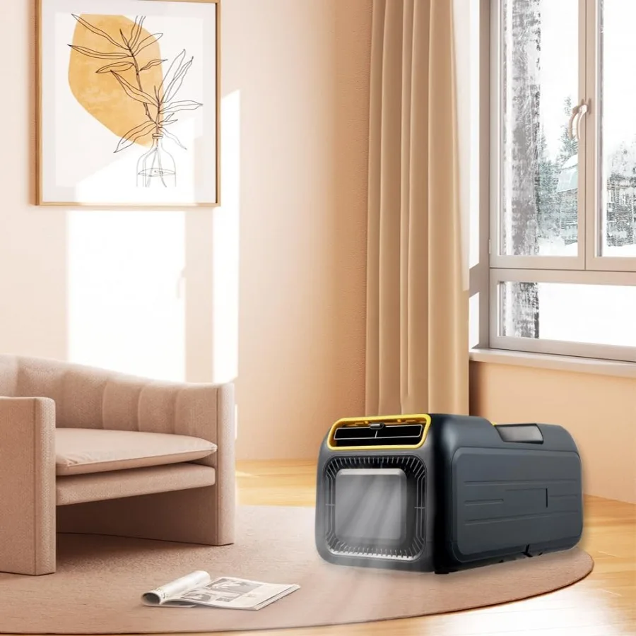 وحدة تبريد مكيف هواء محمول 4500BTU 5in1 مع مجموعة تثبيت لشاحنة خيمة التخييم وشاحنة RV للاستخدام المنزلي طاقة منخفضة C