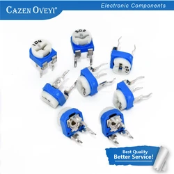 5pcs/lot RM065 RM-065 100 200 500 1K 2K 5K 10K 20K 50K 100K 200K 500K 1M ohm Trimpot Trimmer Potentiometer variable resistor