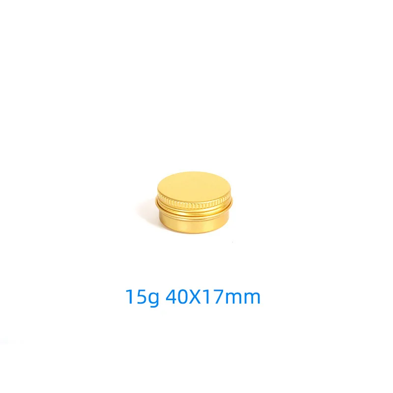 5 10 15 20 30 50 60g Lege Ronde Draagbare Aluminium Doos Metalen Blikjes DIY Crème Hervulbare Zilveren pot Theepot
