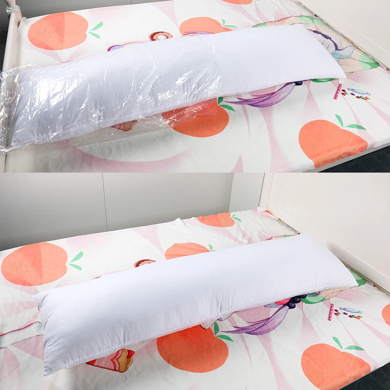 DAKIMAKURA-Oreiller traversin blanc, 50x150cm, long, câlin, anime, intérieur, usage domestique, rembourrage