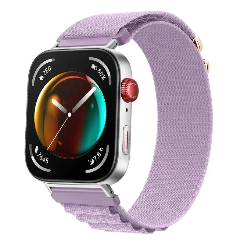 Alpine Nylon Strap for Huawei Watch Fit 3/Fit 4 Sport Watchband Smart Watch Accessories for Huawei Watch Fit 3/4 Pro Band Correa