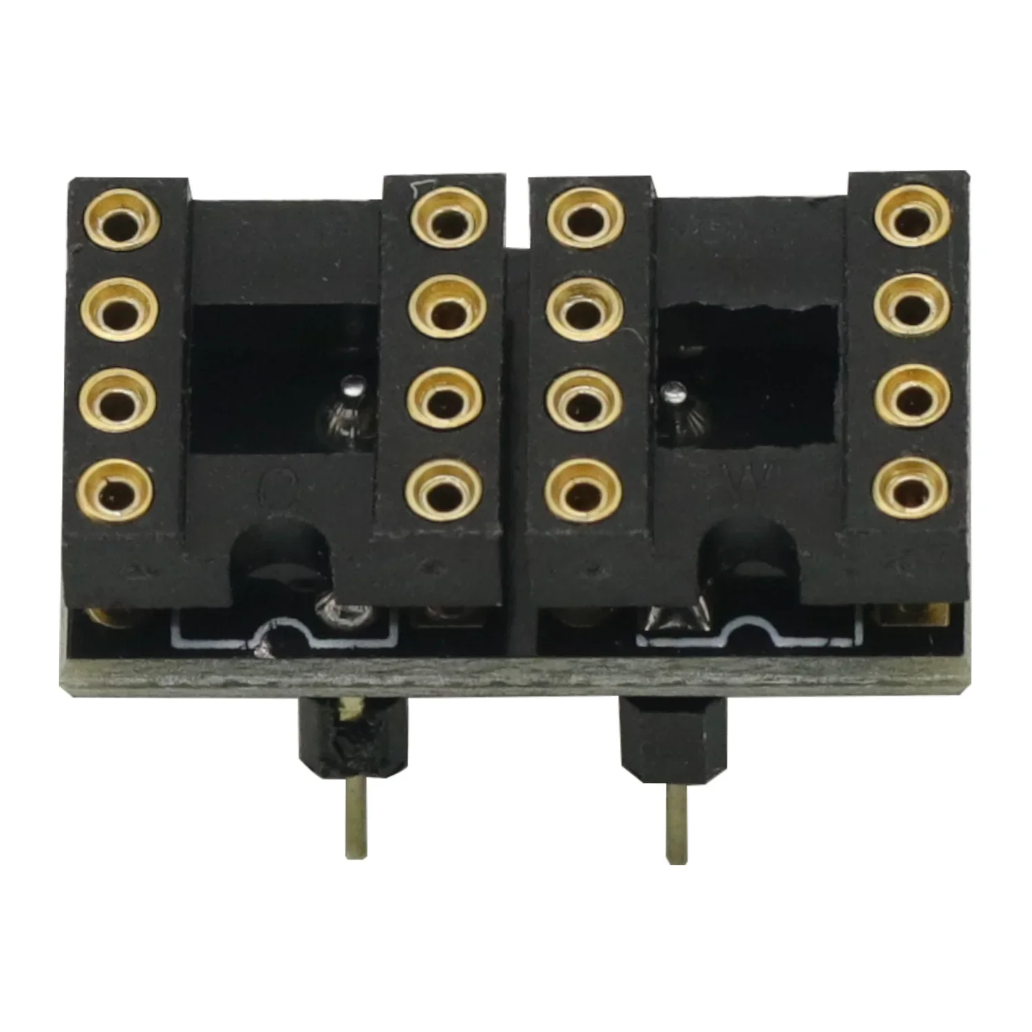 Gold-plated DIP8 Mono To Dual OP Amp Adapter Converter Socket For AD797 AD847 OPA128 Chips NEW