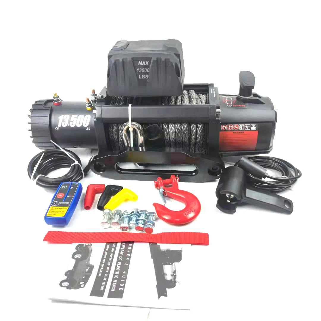 

Original brand newpowerful 13500lbs pulling winch 12v for o-ff r-od and 4x4