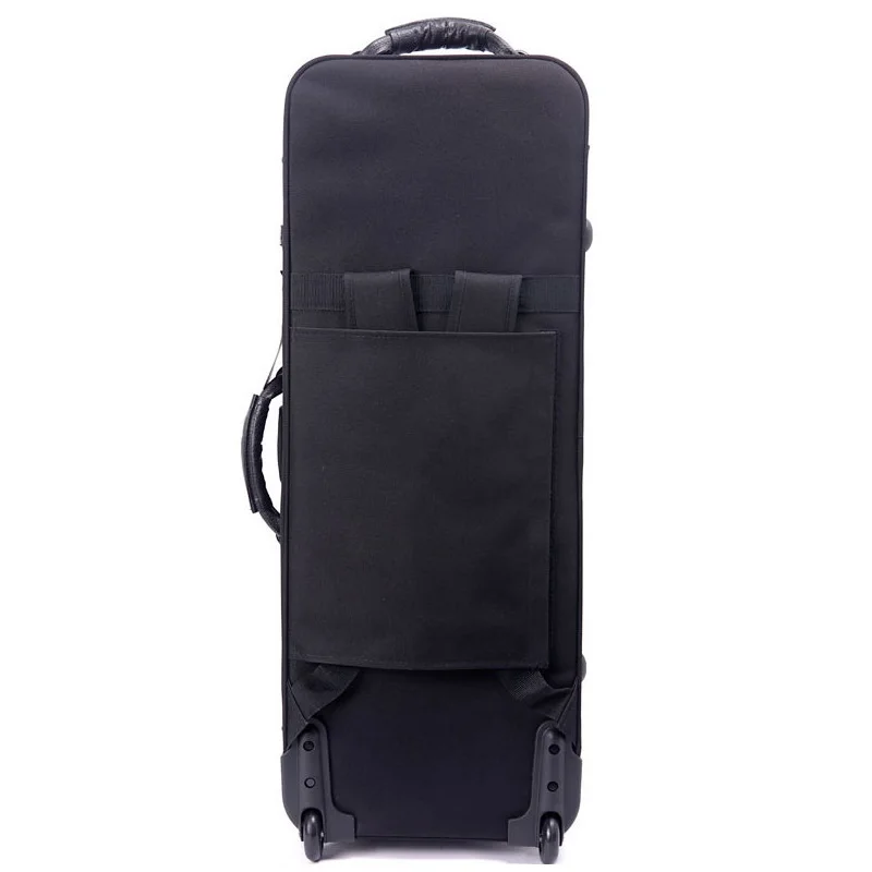 Black Tenor Saxophone Case Fit bB Saxophone Bag One Shoulder/Double Shoulder Strap SAX Box Woodwind Accessories Bag bB Tenor SAX