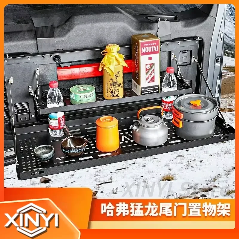 Folding Table Board for Haval Raptors Tailgate Rack Trunk Storage Tailbox Bracket Expansion Accessories Car Roof Rack Mount