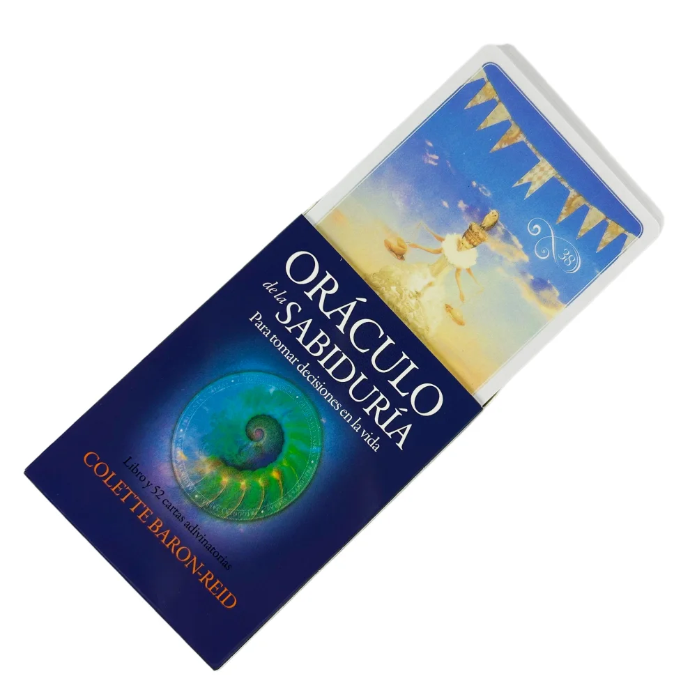 Oráculo De La Sabiduría Oracle Cards Spanish Version Divination Cards Fortune Telling Cards Game for Life Decision Making