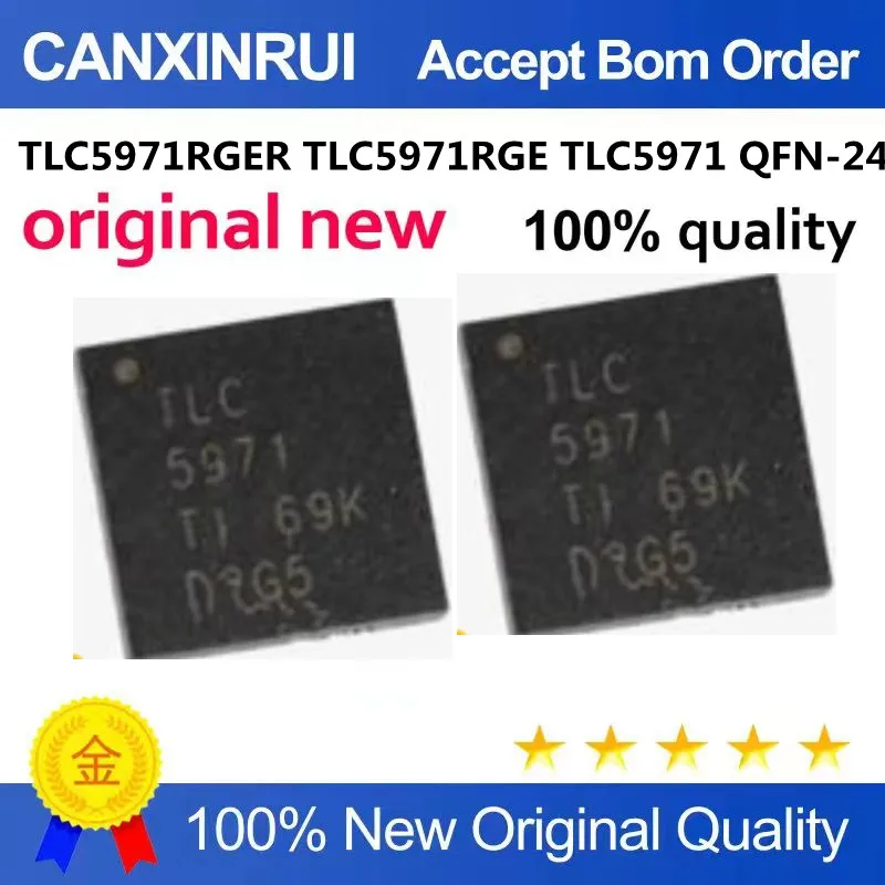 

Hot sale LED driver TLC5971RGER TLC5971RGE TLC5971 QFN-24, full