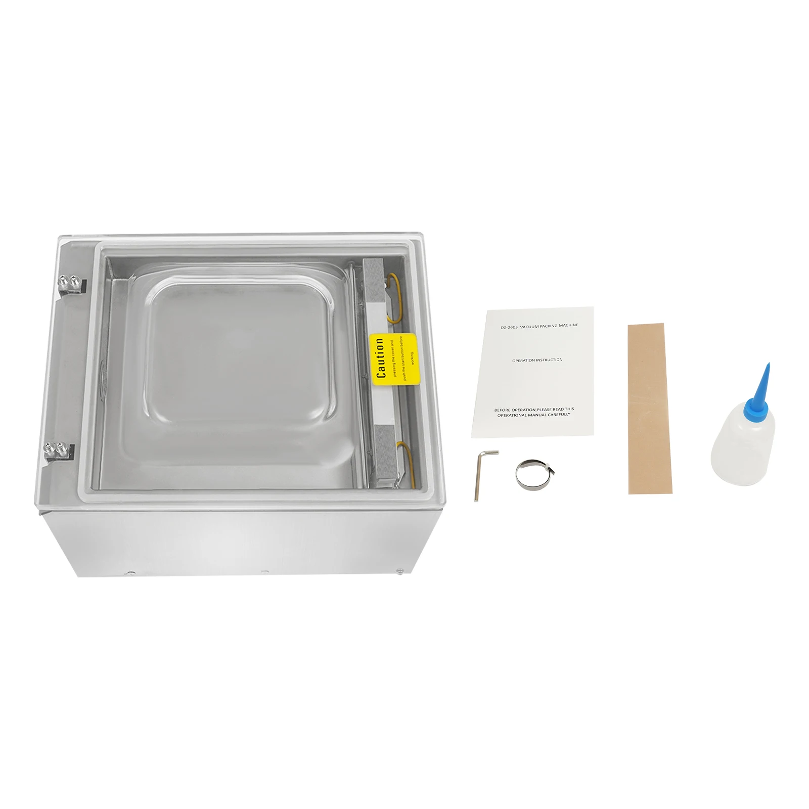 DZ-260S Table Top Chamber Vacuum Sealer Digital Vacuum Packing Sealing Machine