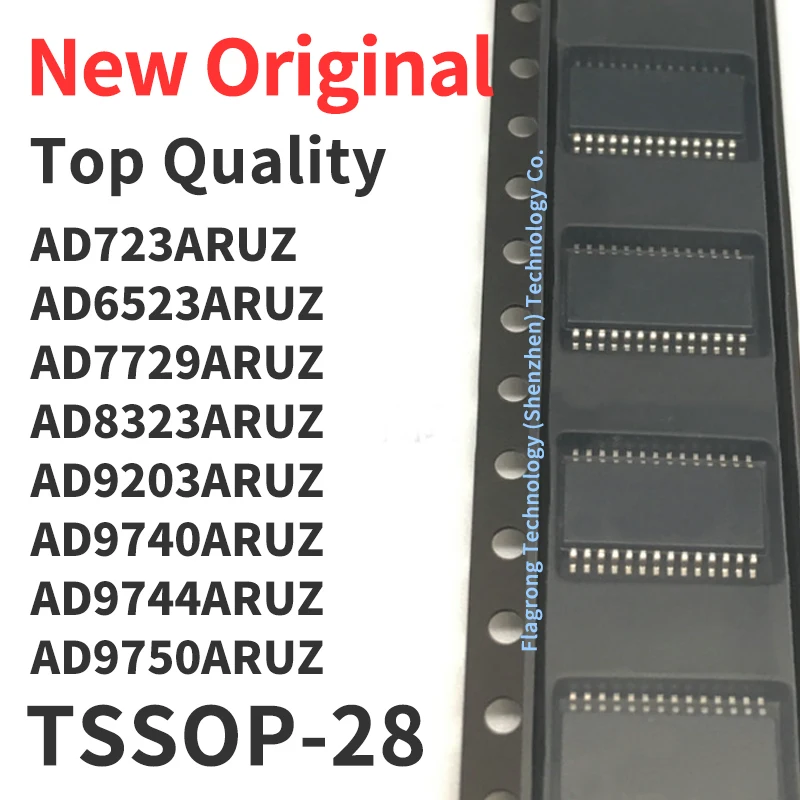 1 Piece AD723ARUZ AD6523ARUZ AD7729ARUZ AD8323ARUZ AD9203ARUZ AD9740ARUZ AD9744ARUZ AD9750ARUZ TSSOP-28 Chip IC New Original