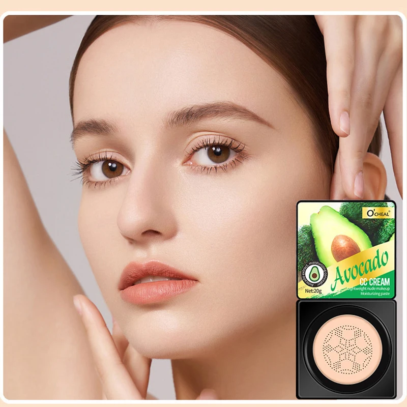 CC Cream Foundation Make-Up Mushroom Head Air Cushion Waterproof Base BB Cream Waterproof Sweat Proof Lasting Makeup Cosmetics