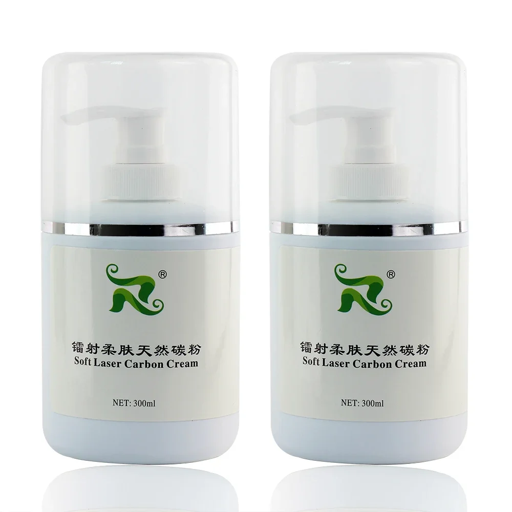 300ml Soft Laser Carbon Cream Nano Carbon Gel Cream for Skin Whitening Reduce Pigmentation  2pcs/set Original Quality