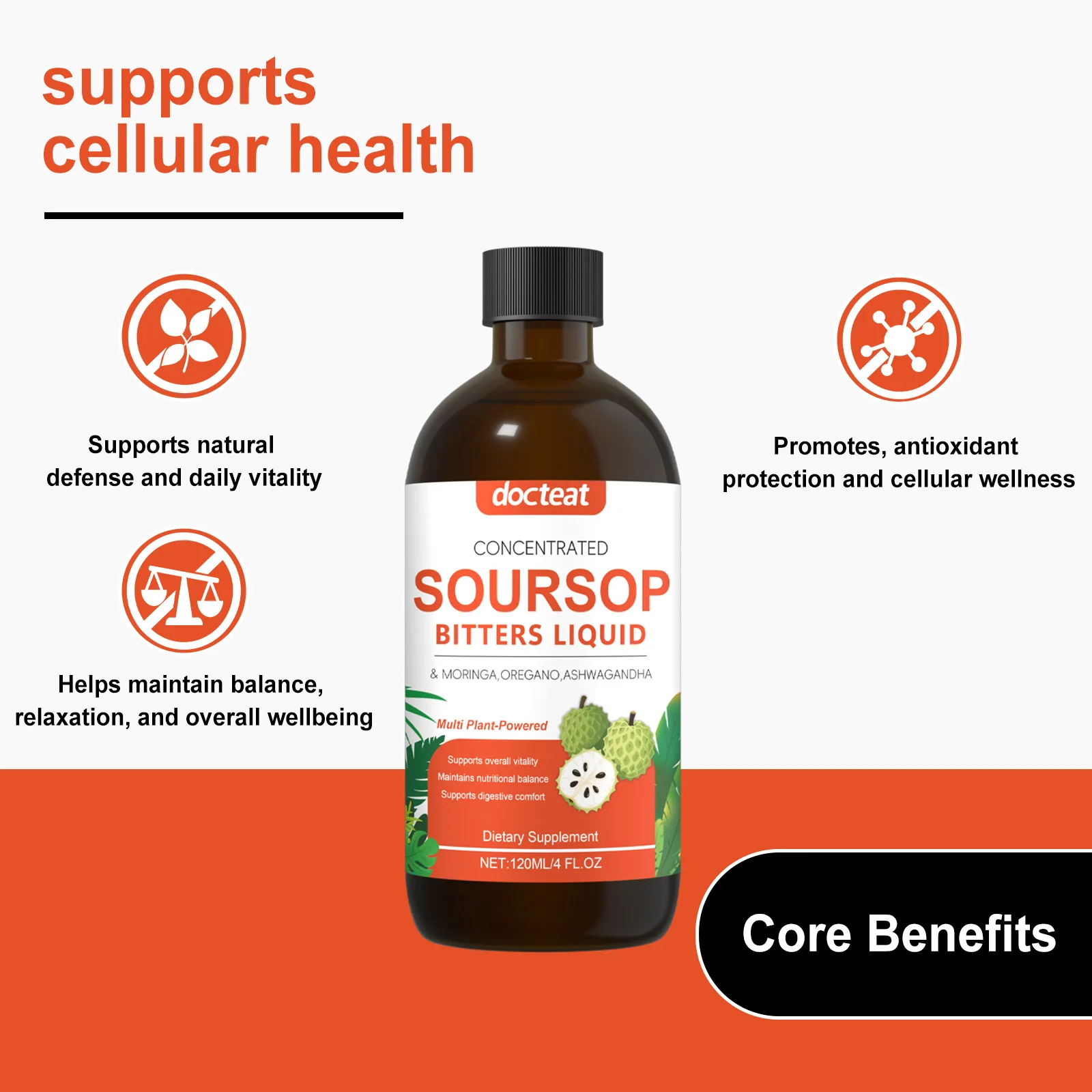 Nahrungsergänzungsmittel für stachelige Früchte und Litschi, Pflanzenquelle, tägliche Körperpflege, Nahrungsergänzungsmittel