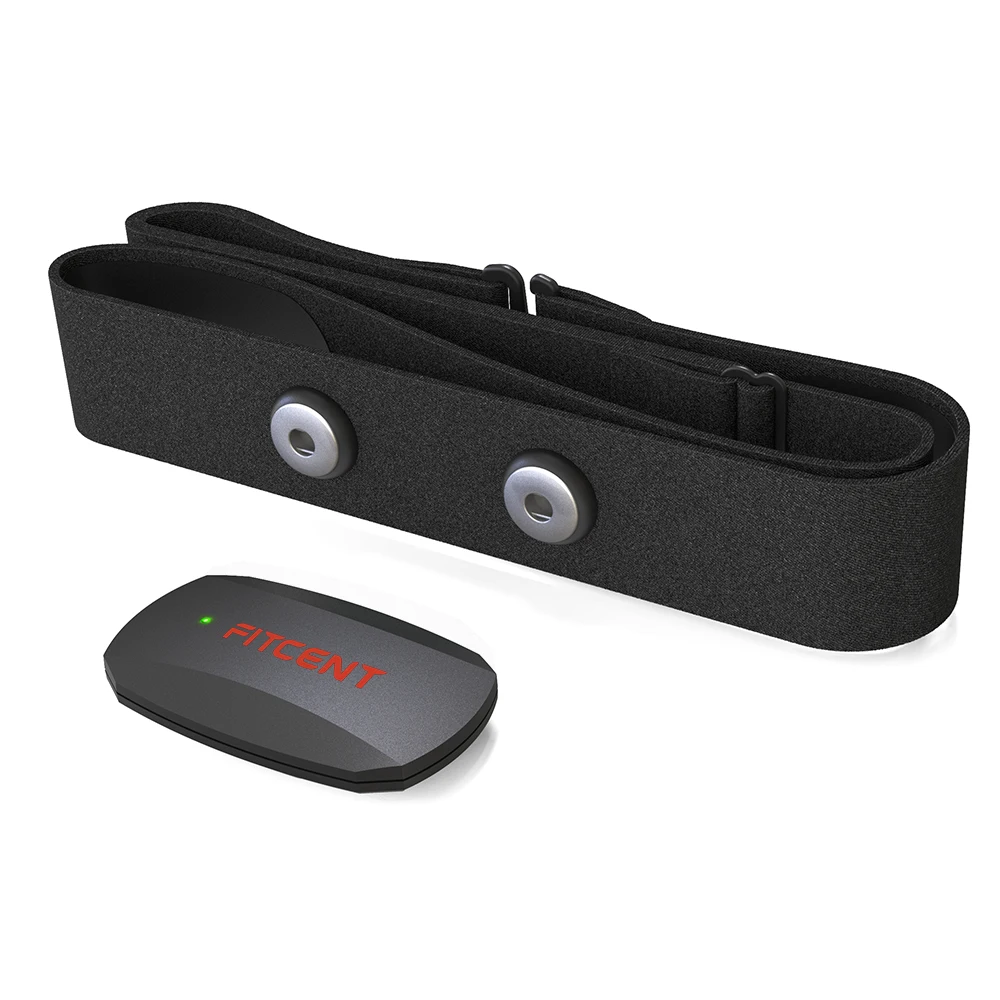 Bluetooth Heart Rate Monitor, Chest Strap, ANT + Health Sensor for iPhone or Android Tracks, HR Zones and Calories Burned