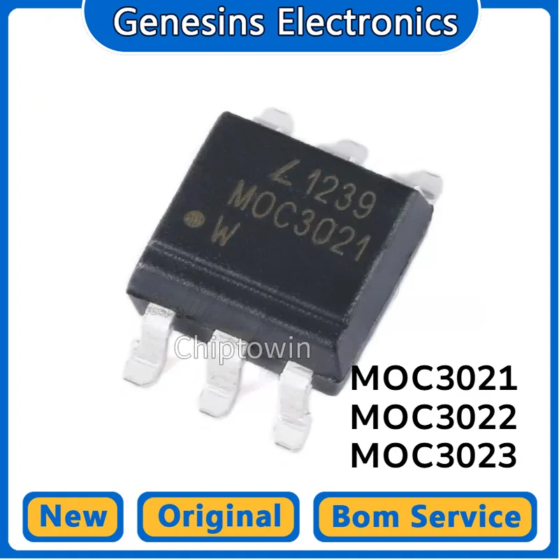 MOC3021 MOC3022 MOC3023 SOP6 optocoupler, triac WN7