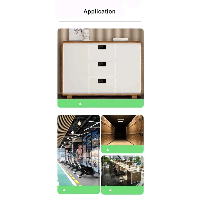 BNVN-Electronic Cabinet Lock Door Lock Electronic Induction Lock For Shoe Cabinet, Wardrobe