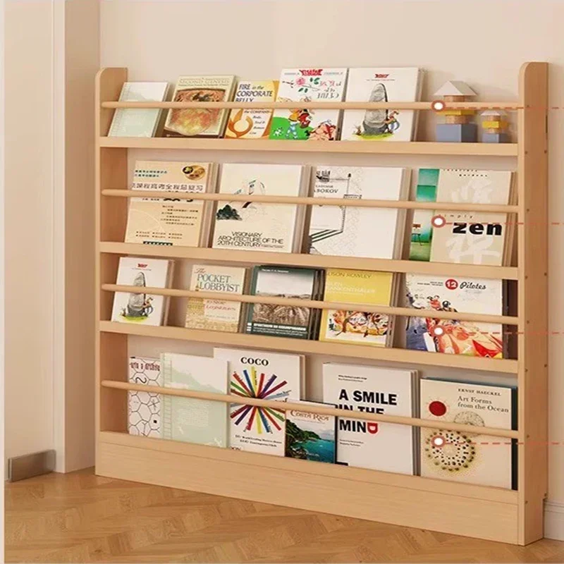 

Wall Living Room Bookcase Bathroom Side Nordic Decor Wooden Kids Adult Small Book Book Shelve Organizer Raf Modern Furniture