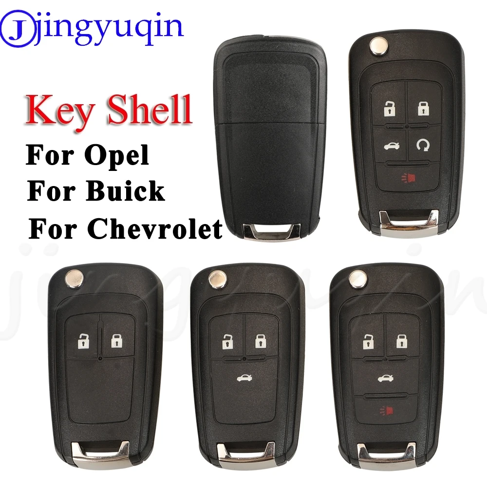 Jingyuqin 2/3/4/5B حافظة مفتاح بعيد لسيارة شيفروليه كروز أبيكا لوفا كامارو إمبالا لأوبل فوكسهول إنسيجنيا أسترا زافيرا بويك #1