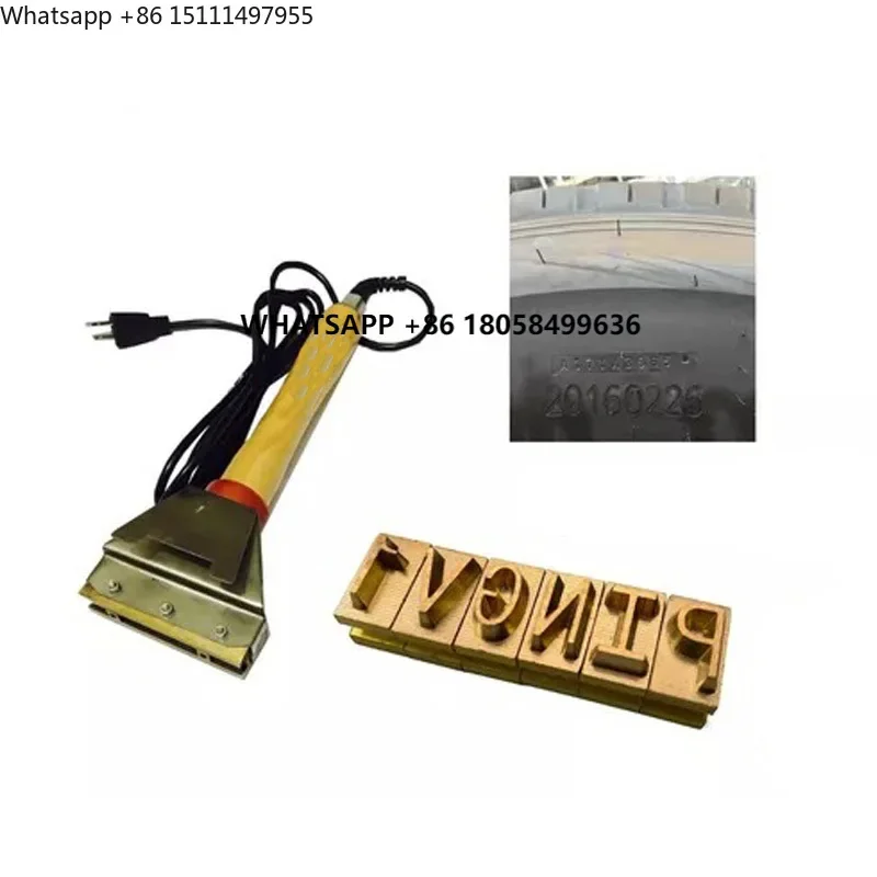 Portable Electric Tire Brander Rubber Hot Marking Tool for Car Truck Bus Tire Brander