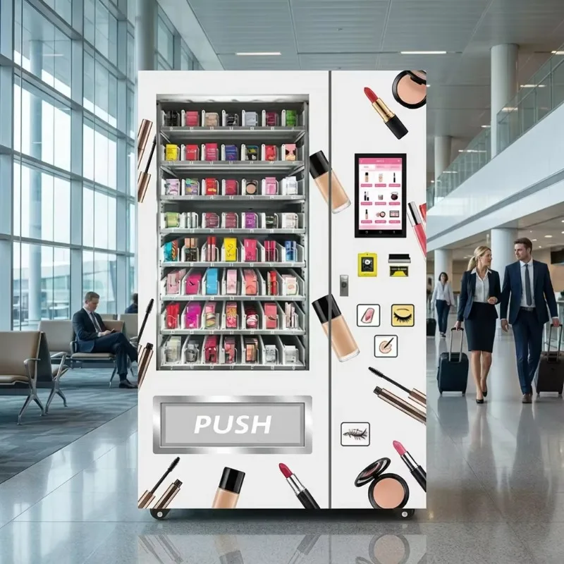 Best Seller Finger Nail Eyelash VendingMachine Cosmetic Beauty Vending Machine With Card Reader Pay for Shopping Mall Nail Shop