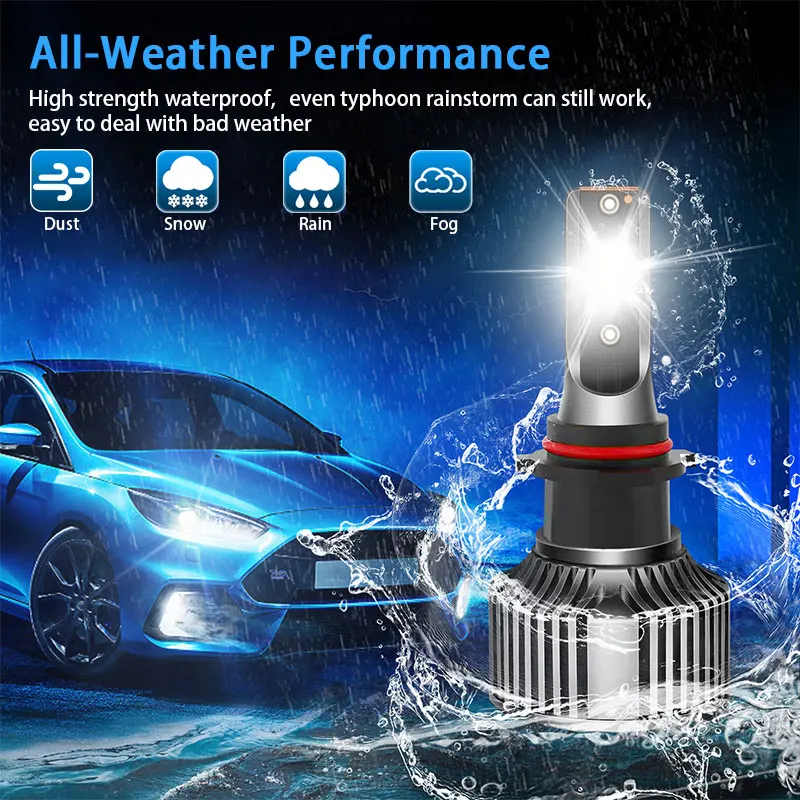 

Super Bright LED Car Headlight 9005 9006 9012 9140 9145 9004 9007 880 881 5202 2504 PSX24W PSX26W SP13W Car LED Headlight