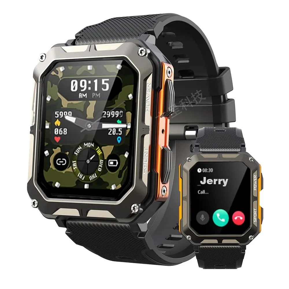 C20pro Outdoor Sport Smart watch Bluetooth Call Waterproof