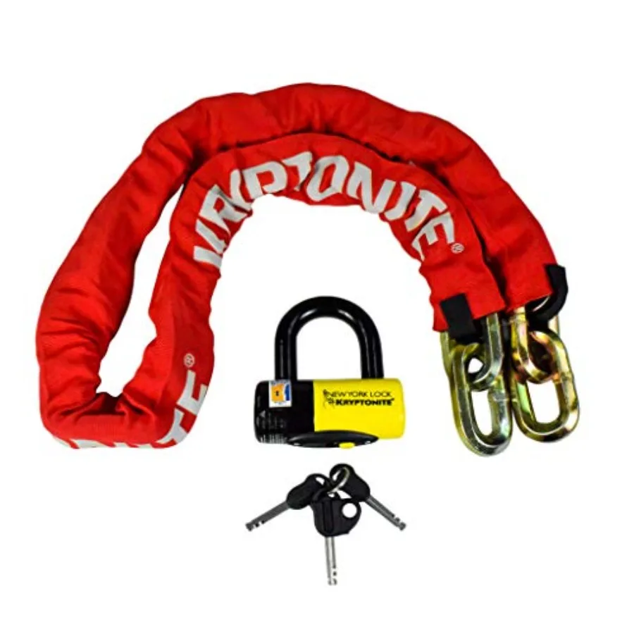 Kryptonite New York FAHGETTABOUDIT Chain Lock for Secure Bicycle Parking