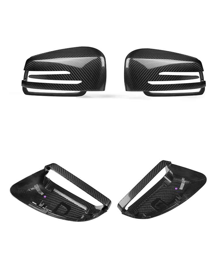 For New A/CLA Modified Carbon Fiber Right Side Rearview Mirror Perfect Placement on W117/W118/W176 Vehicles