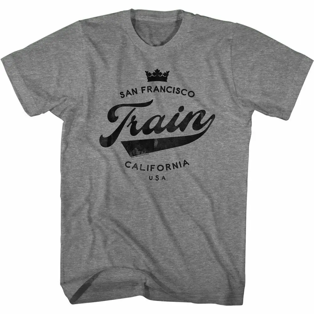 Train Crown Graphite Heather Adult T Shirt