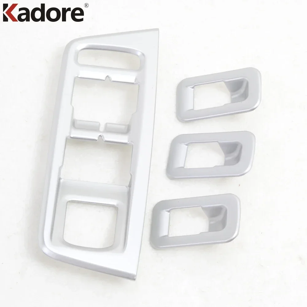 لفولكس واجن توران 2016-2024 ماتي نافذة رفع التبديل غطاء أزرار الزخارف الباب مسند الذراع لوحة الإطار الملحقات الداخلية #4