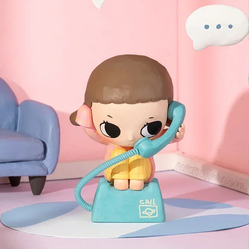 POP MART Nyotas Flauschige Life Series Genuine Blind Box Mystery Box Guess Bag Toys Doll Cute Anime Figure Desktop image 3