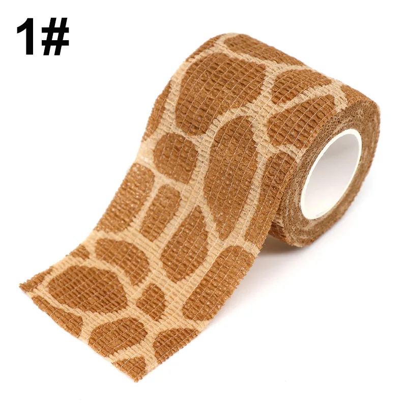 Selbstklebende elastische Tätowierungsbandage mit Tiermotiv, 4,5 m, Sportwickelband für Fingergelenk, Knie, Erste-Hilfe-Set, Haustierband – Detail 3