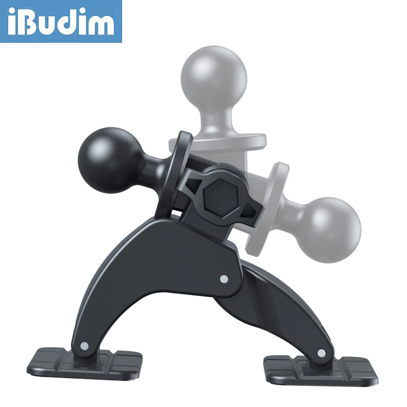 

Universal 17mm Ball Head Phone Holder Sticky Mounting Base Car Dashboard Cellphone Mount GPS Support Accessories Strong Adhesive