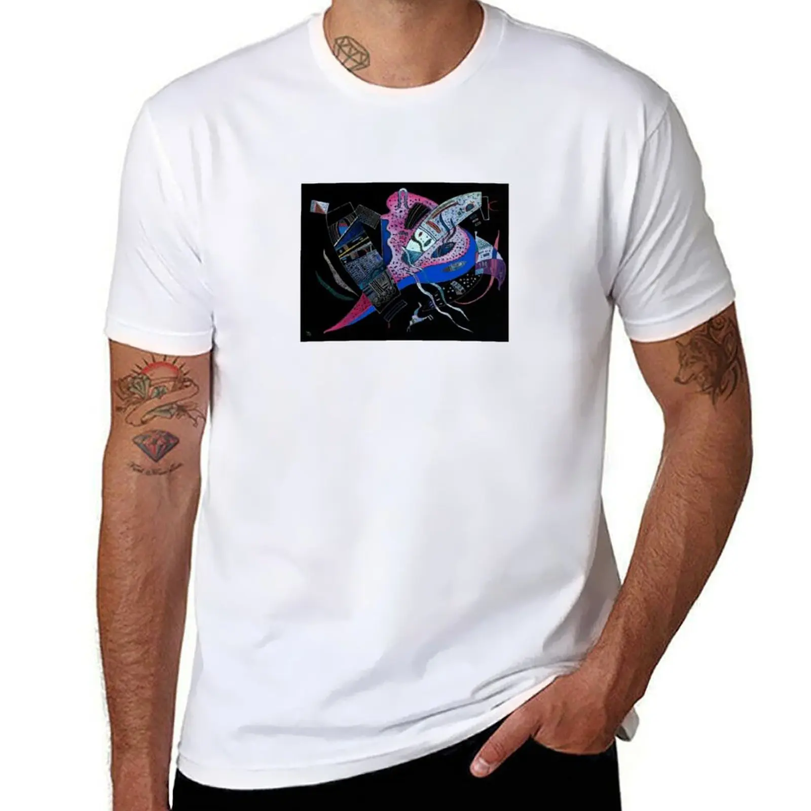 

Kandinsky Expressionism Wassily Kandinsky Exhibition Art T-Shirt man t shirts for men casual t shirt man designer T-Shirt