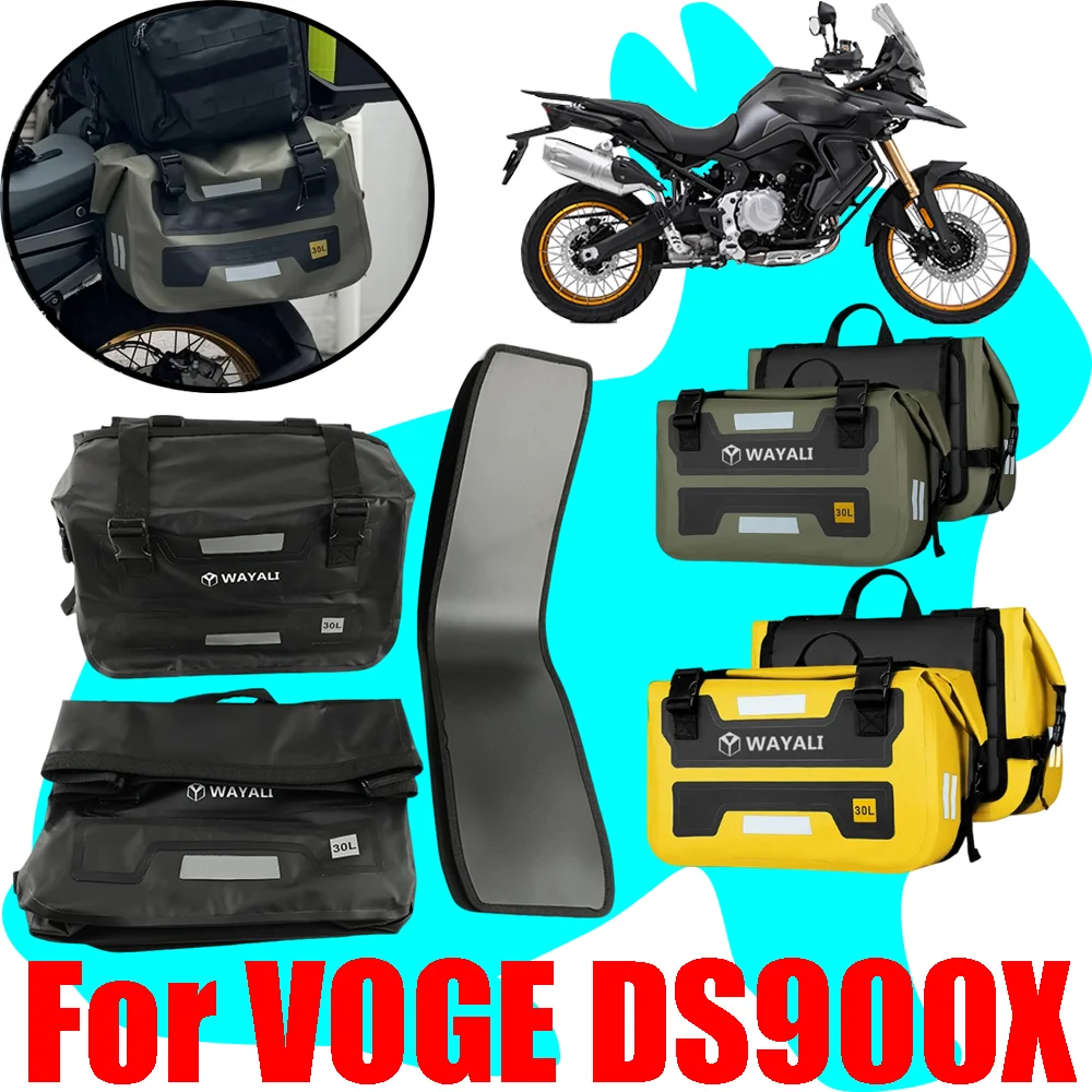 For VOGE DS900X 900DSX DSX900 900 DSX DS 900X Motorcycle Accessories Saddle Bag Pannier Luggage Storage Bag Waterproof Bag 60L