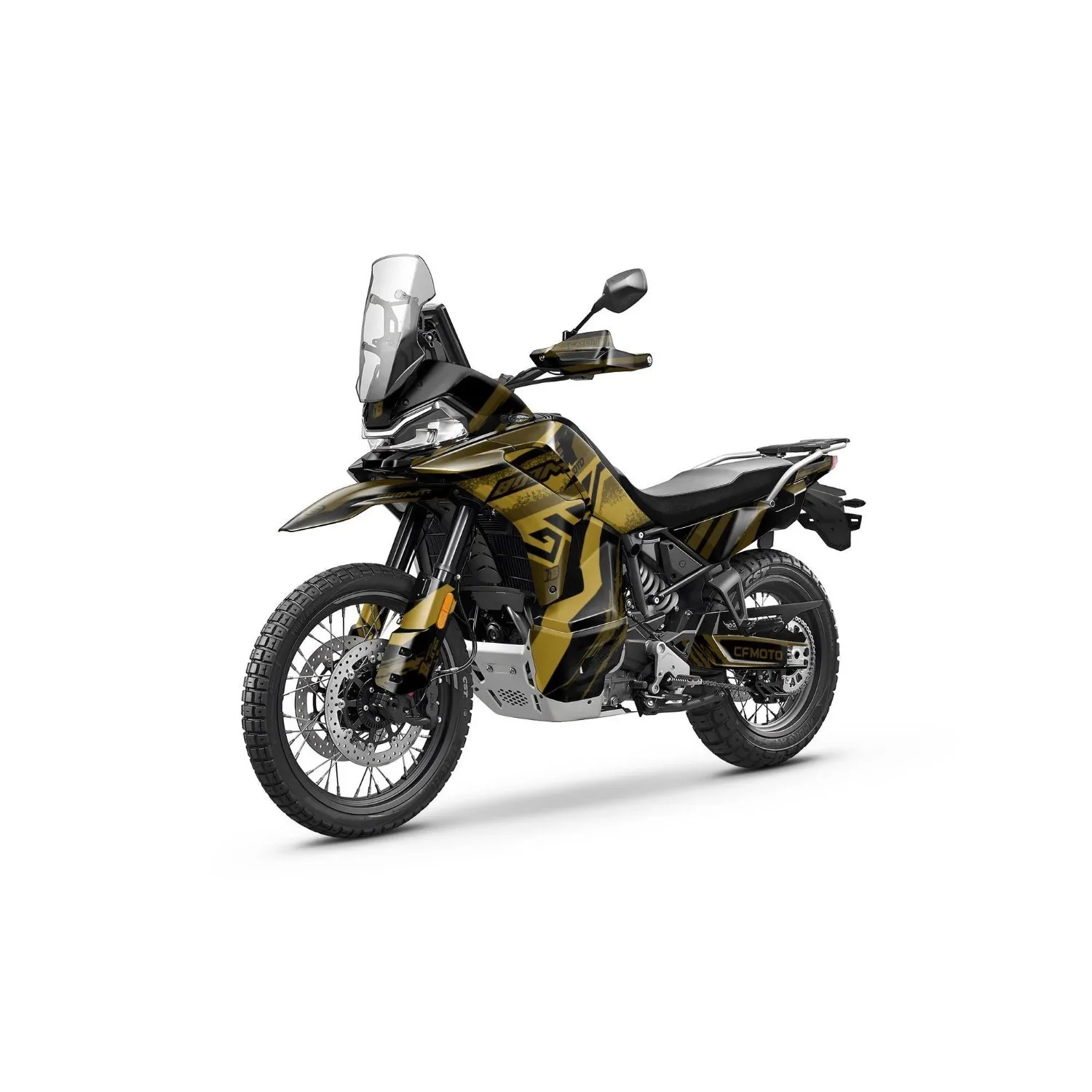 Motorcycle Body Fairing Sticker Decal Protective Street Bike Full Graphic Kit  For CFMOTO 800 MT-X 2025-2026 Design 6