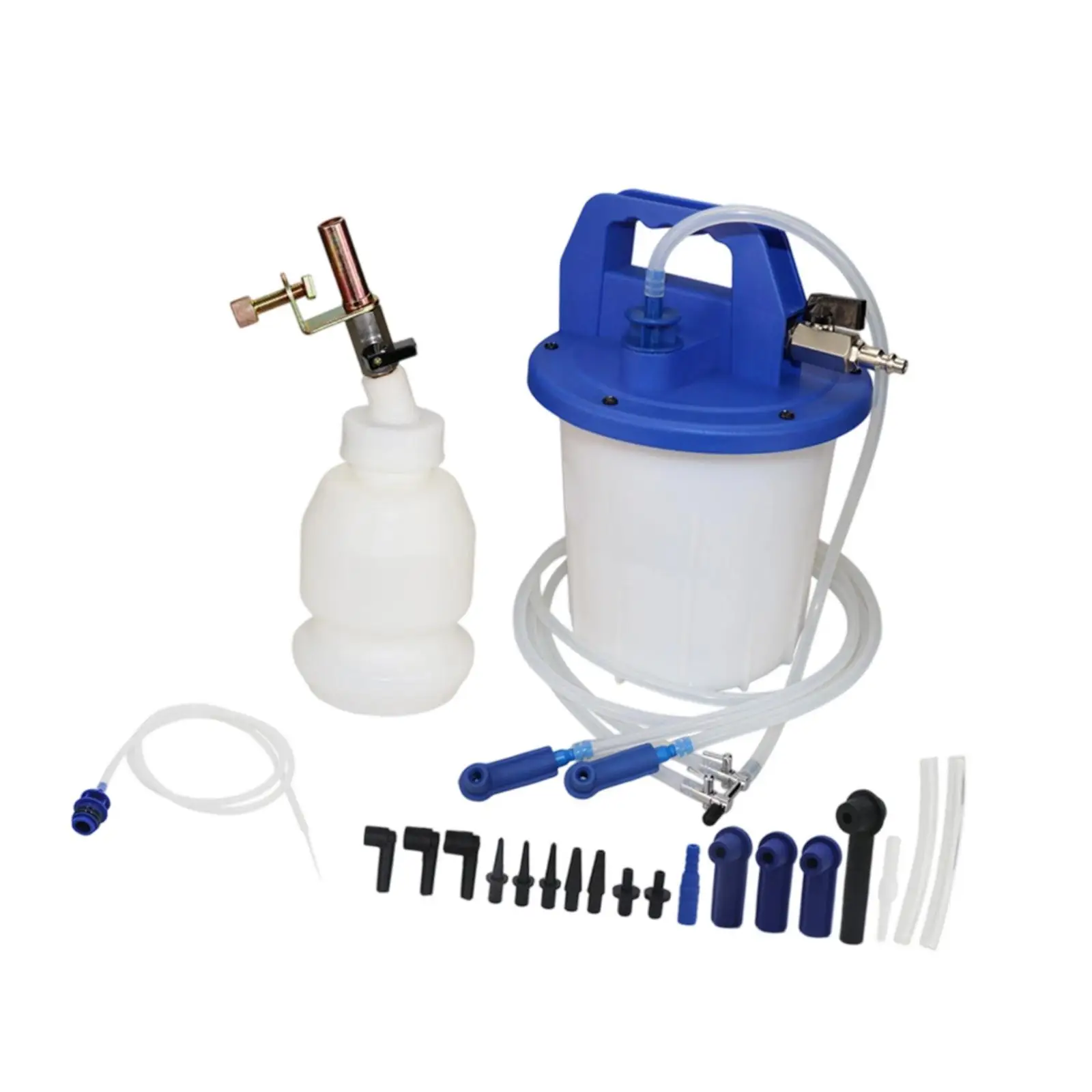 طقم نازف الفرامل الهوائية سعة 3 لتر مع 18 موصلًا لاستخلاص سائل الفرامل الفعال بكفاءة على السيارات #1