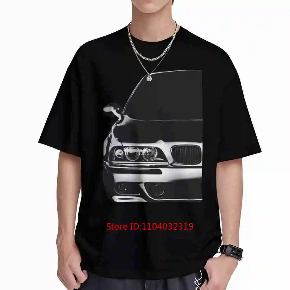 E39 M5 Tuning Car Retro Automotive Short Sleeve Tee 100% Cotton T-Shirt