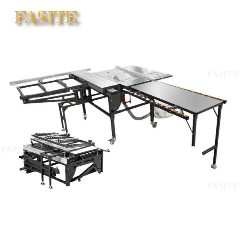 For 600B Woodworking Push Table Saw Rocker Arm Multi-functional All-in-one Machine Dust-free Child and Mother Saw Special