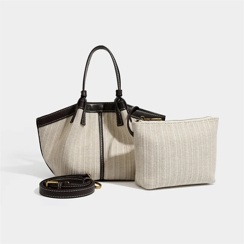 New Trendy Large Capacity Tote Bag for Women,2027 Fashion Luxury Autumn Winter Commuter Bag Ladies Shoulder Crossbody Handbag